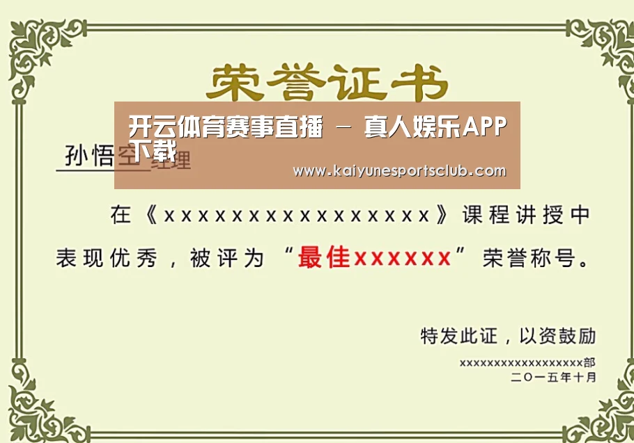 荣誉证书二